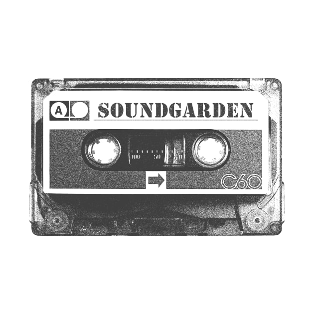 Soundgarden - Soundgarden Old Cassette Pencil Style by Gemmesbeut