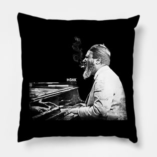 Retro Jazz Musician Pillow