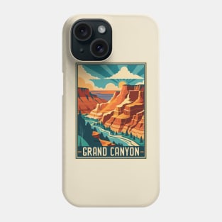 Retro Grand Canyon National Park Phone Case