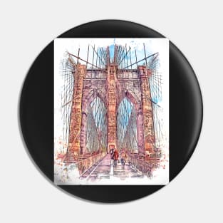 Brooklyn Bridge Pin