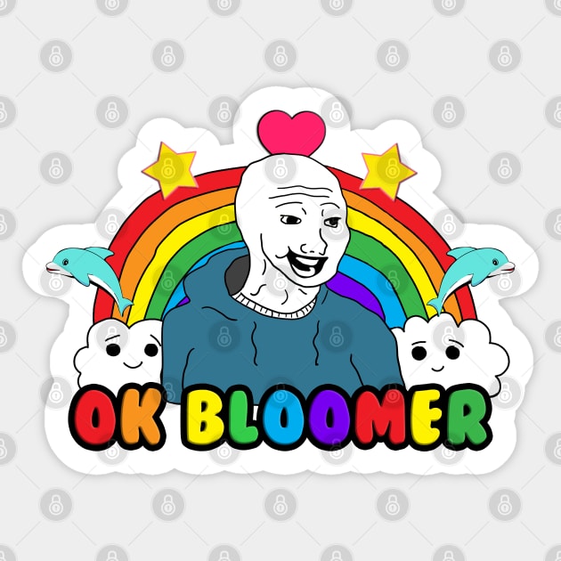 Doomer Wojak Meme Sticker Bundle Meme Sticker Vinyl 