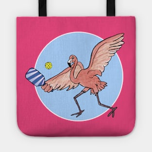 Pickleball Flamingo Tote