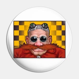 Dr. Robotnik or Eggman painting Pin