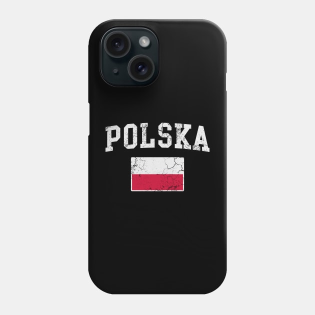 Polska Flag Poland Polish Family Heritage Phone Case by E