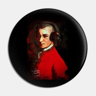 Wolfgang Amadeus Mozart Pin