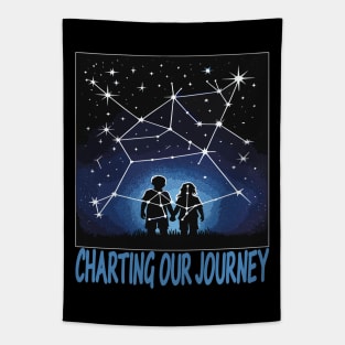 Cosmic Companions: Sibling Constellation Tapestry
