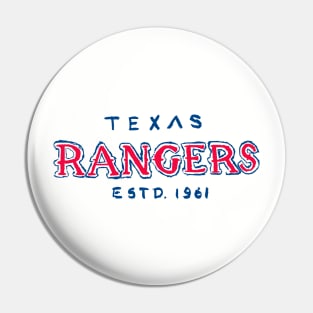 Texas Rangers 07 Pin