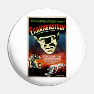 FRANKENSTEIN Original Horror Show Hollywood Vintage Movie Pin