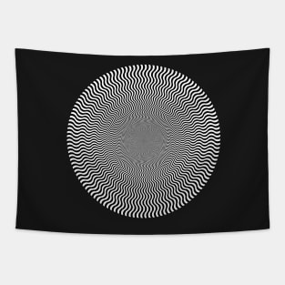 Sun Op Art Tapestry