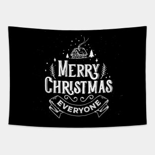 Merry Christmas Everyone Tapestry