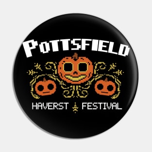 Pottsfield Pixel Art Pin