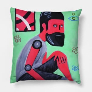 Sitting pose Pillow