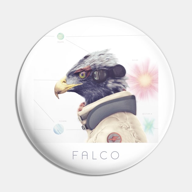 Star Team: Falco Pin by AndyWynn