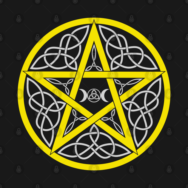 Celtic Pentacle by Wareham Spirals