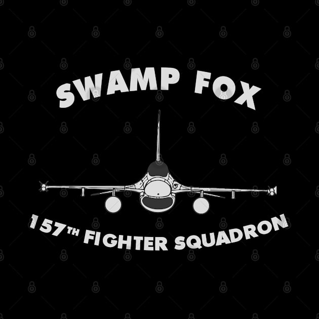 157th Fighter Squadron Swamp Fox USAF F16 by DesignedForFlight