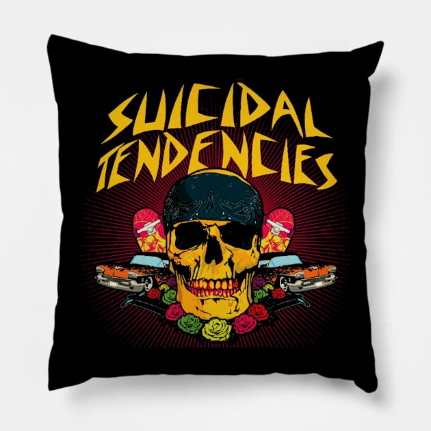 Skull SC Pillow by Heliikopertyz