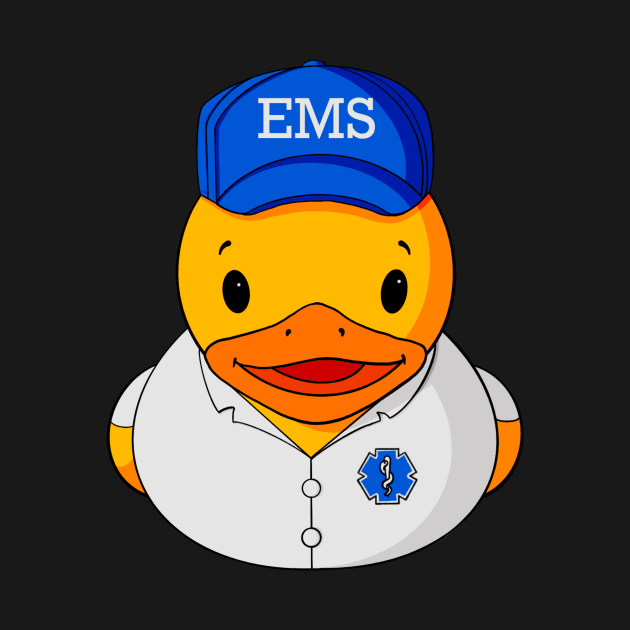 EMS Rubber Duck by Alisha Ober Designs