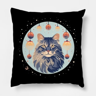 Maine Coon Cat Xmas Xmas Ornament, Love Cats Pillow