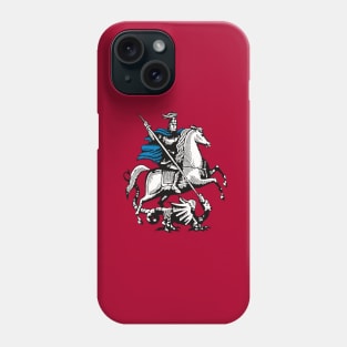 Flag of Moscow, Russia Phone Case