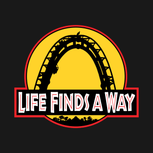 Life Finds a Way Osprey Coaster T-Shirt