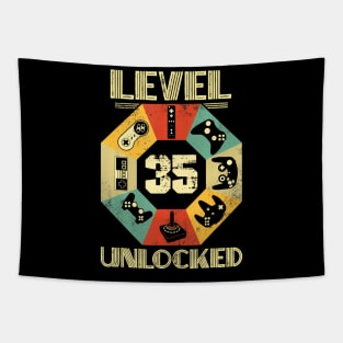 Level 35 Video 35th Birthday Tapestry