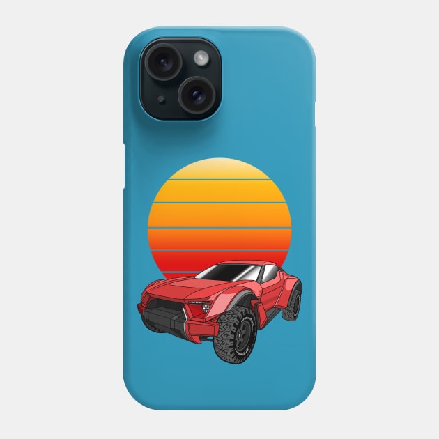 Zarooq Sand Racer Offroad Supercar Phone Case by Guyvit