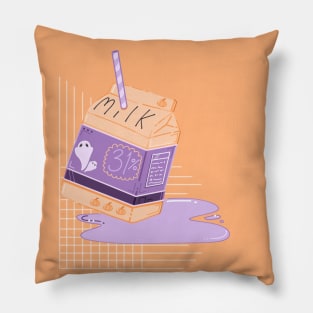 Halloween Milk! Pillow