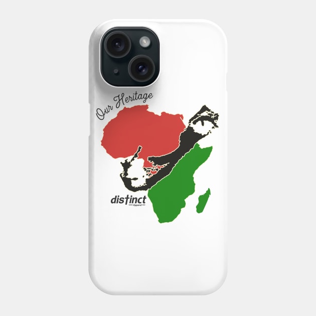 MY BERMUDA ROOTS (AFRICA) Phone Case by DistinctApparel