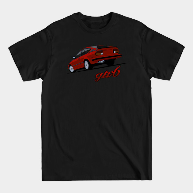 Discover GTV6 - Alfa Romeo Gtv - T-Shirt