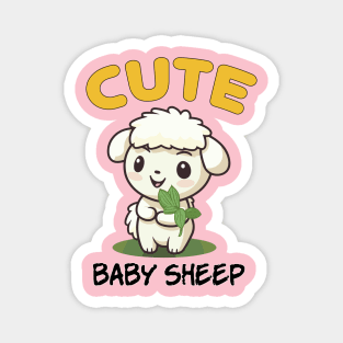 Cute Baby Sheep Magnet