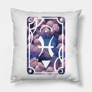 Pisces Zodiac Sign Pillow