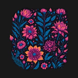 flower pattern T-Shirt