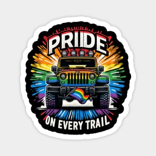 jeep Pride Ride Magnet