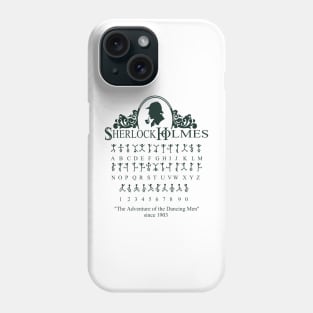 Sherlock Holmes Dancing Men Phone Case