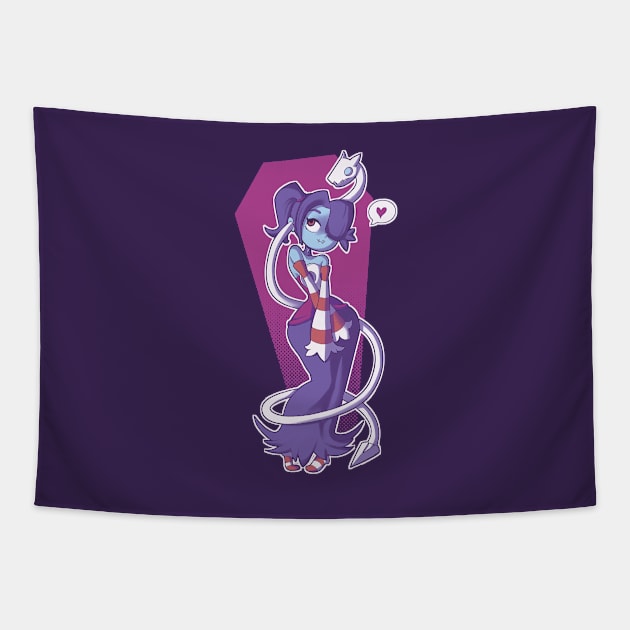 Isn't She Lively? Tapestry by Xuco