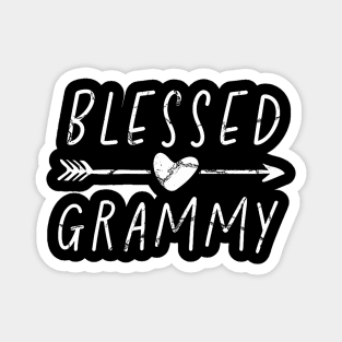 Blessed Grammy Grandma Tee Mother Mother'S Day Grandmother Magnet