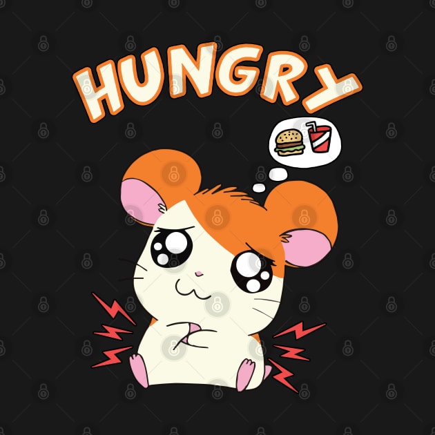 Hungry Hamster by lilmousepunk