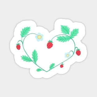 Strawberry love Magnet