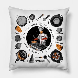 Crazy Kitchen: Space Cooking Secrets! Pillow