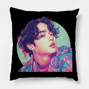 K POP Fan Art Korean K-POP Idol Pillow