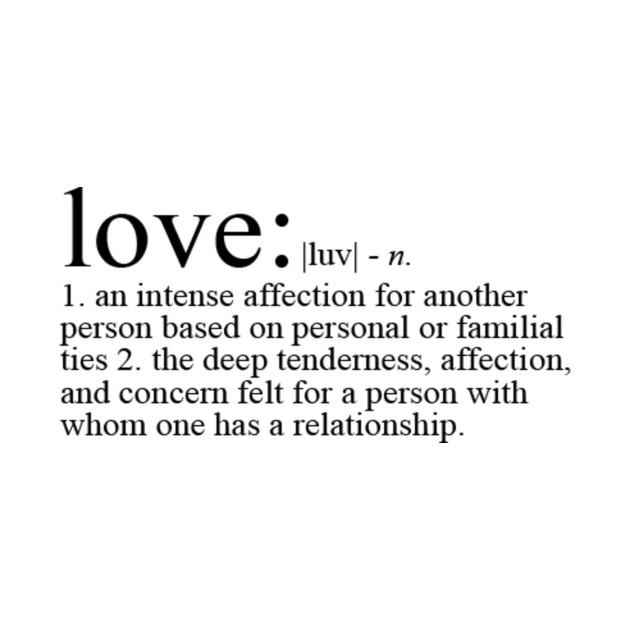 what is a definition of love