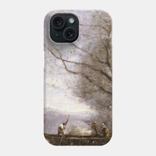 The Ferryman by Jean-Baptiste-Camille Corot Phone Case