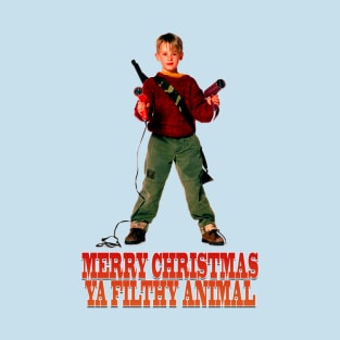 Merry Christmas Ya Filthy Animal T-Shirt