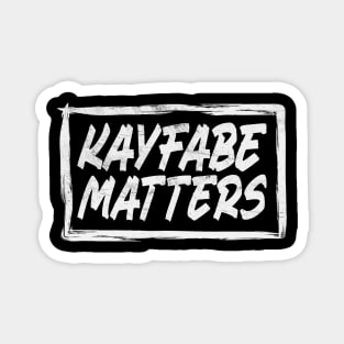 Kayfabe Matters Pro Wrestling Retro Magnet