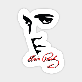 elvis presley siluet Magnet
