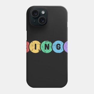 Distressed BINGO Balls Phone Case