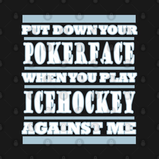 Ice Hockey Body Check Puck Boys Men Gift by FindYourFavouriteDesign