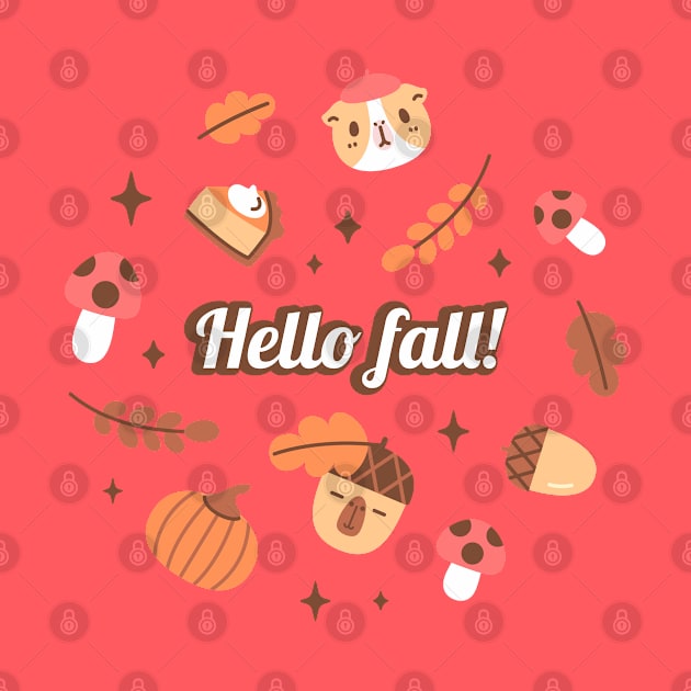 Hello Fall, Bubu and Moonch by Noristudio