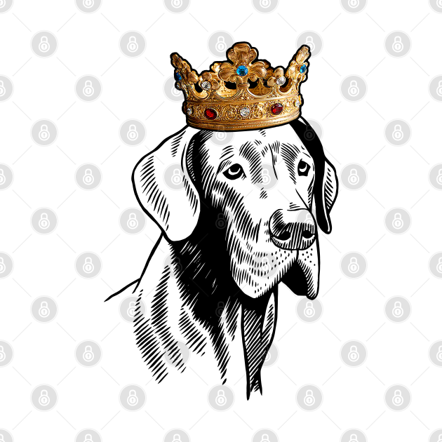 Disover Great Dane Dog King Queen Wearing Crown - Great Dane - T-Shirt