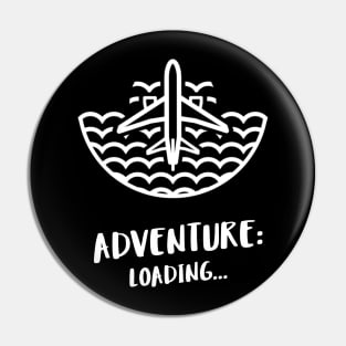 adventure loading Pin